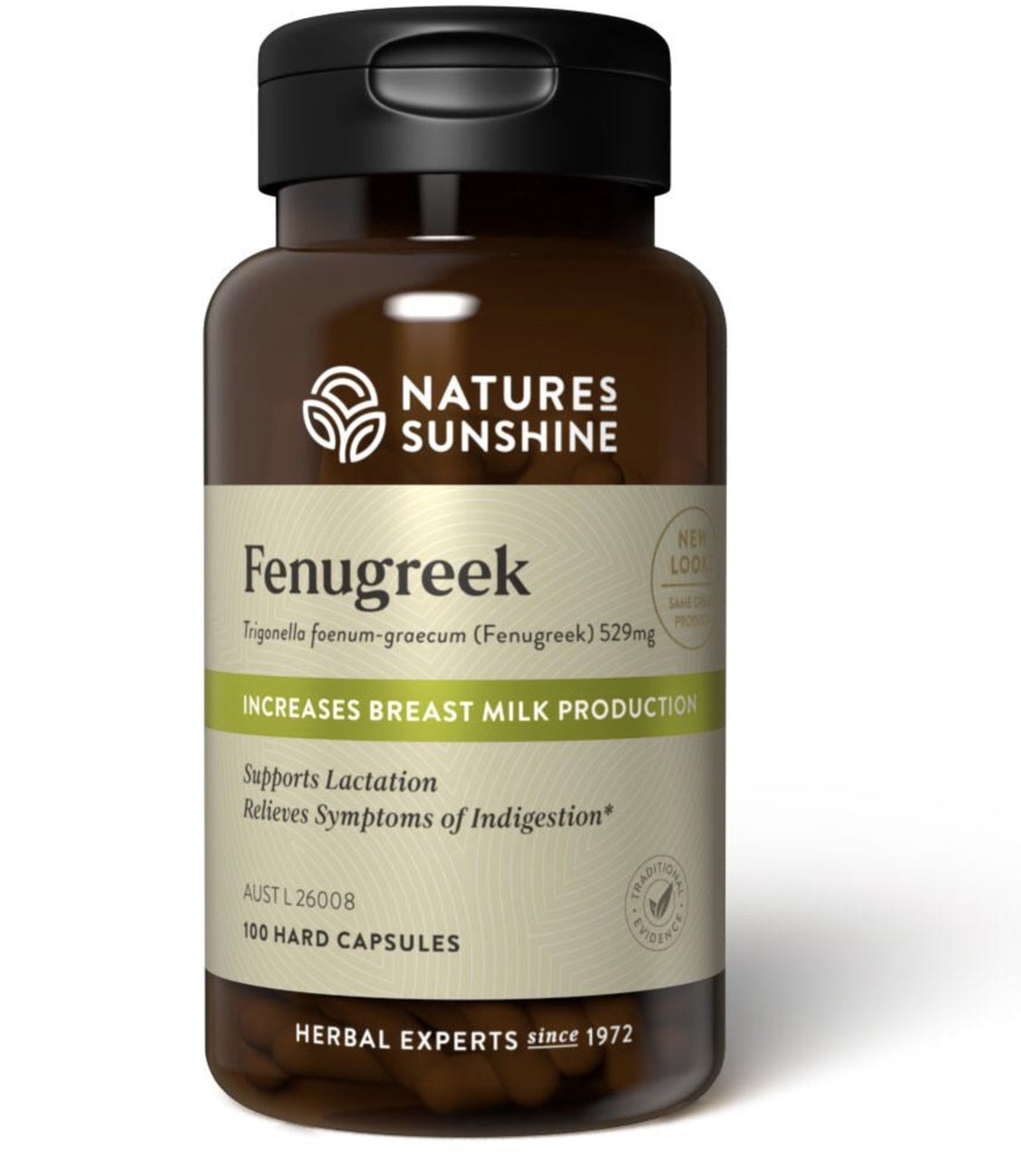 Nature's Sunshine Fenugreek 100 Capsules