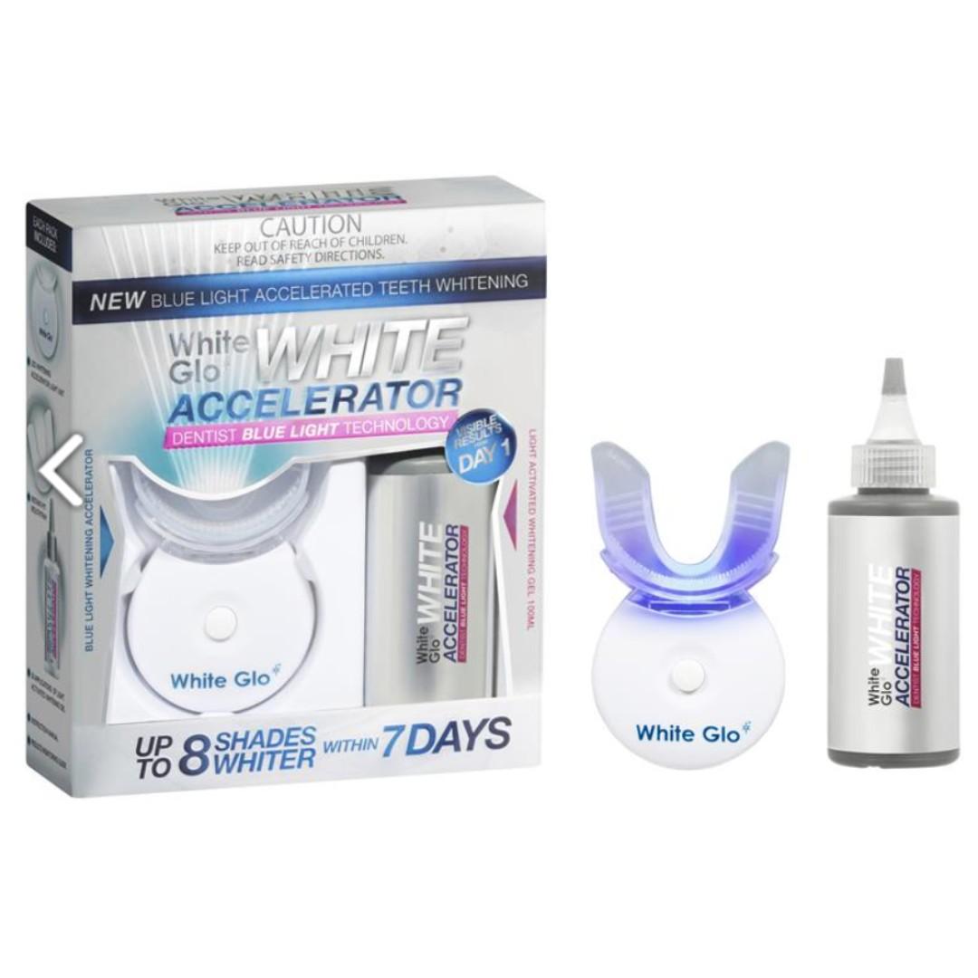 WHITE GLO Blue Light Whiten. System