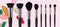 NEW Simply Essential Pro Series Makeup Brushes