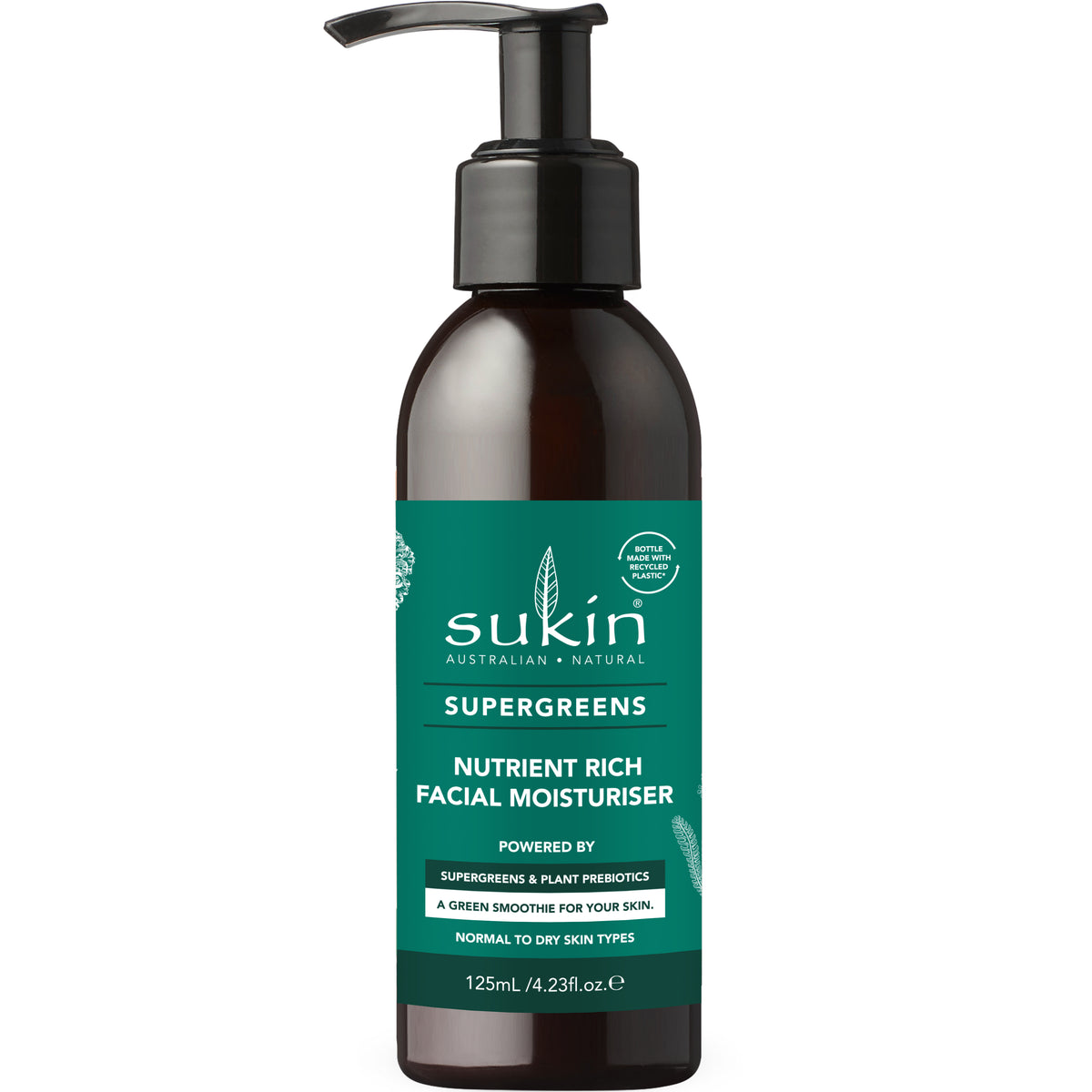 SUKIN SUPERGREENS NUTRIENT RICH MOISTURISER 125ML