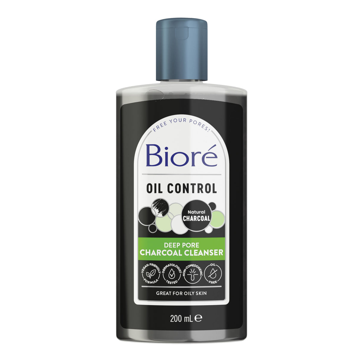 BIORE Charcoal Cleanser 200ml