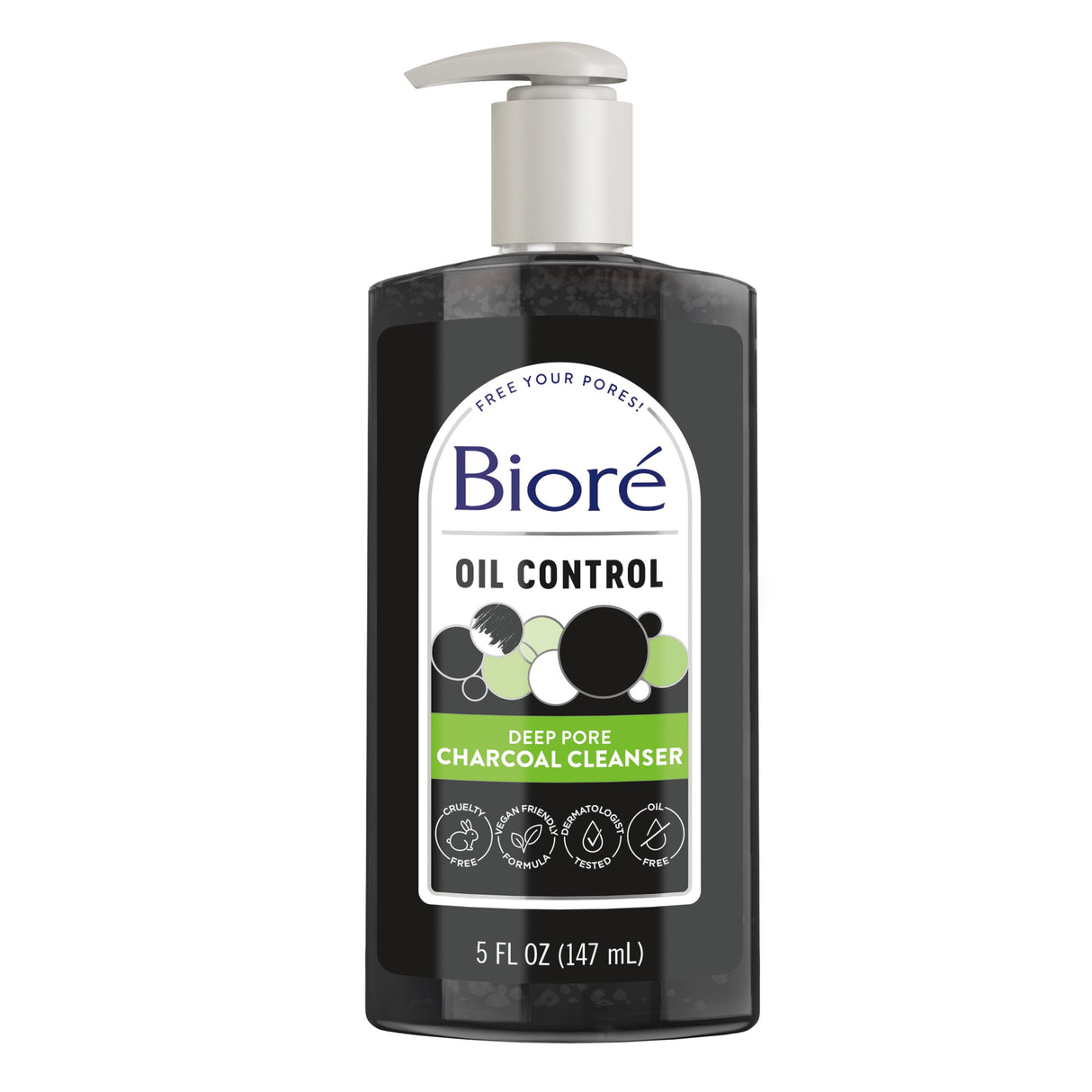 Biore Deep Pore Charcoal Cleanser 200ml
