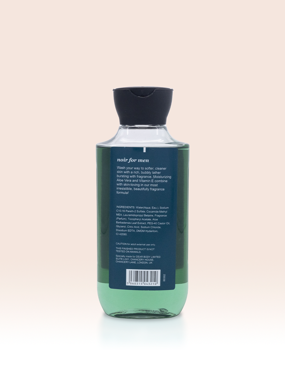 Dear Body Noir for Men Shower Gel 295ml