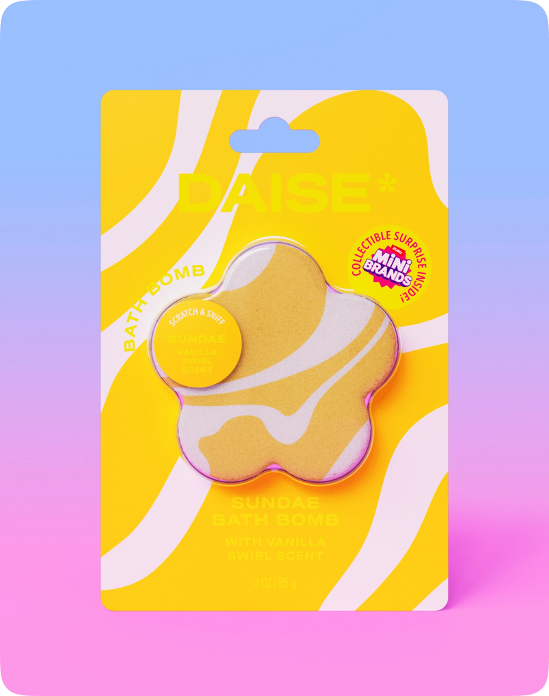 DAISE Bath Bomb Vanilla Swirl 85g