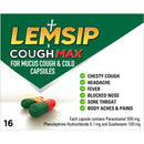 Lemsip Max Mucus Cough & Cold 16 Capsules