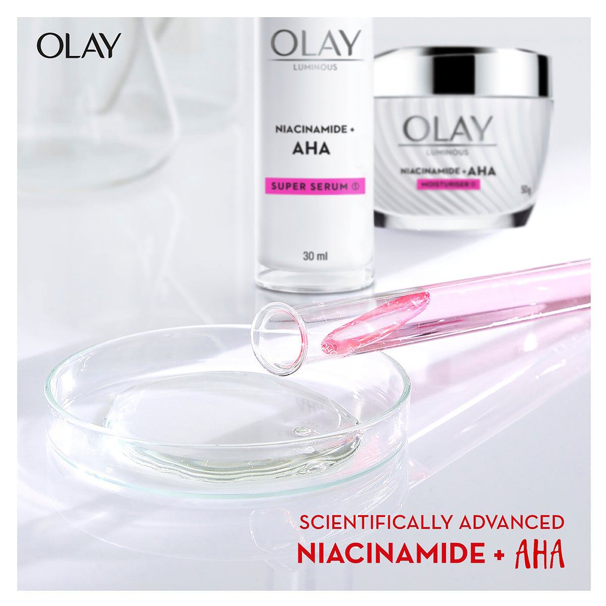 OLAY FACE SERUM AHA 30ML