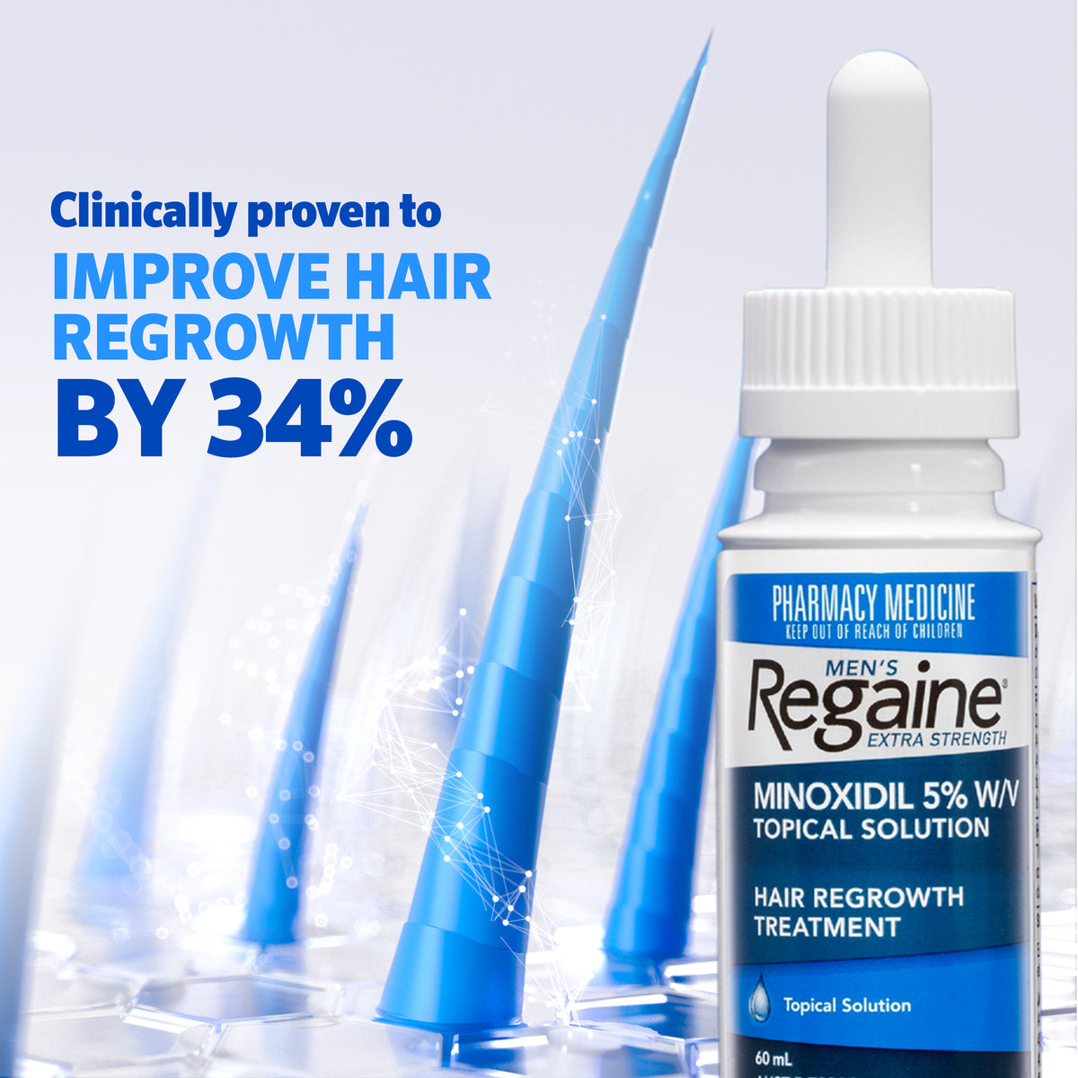 Regaine Extra Strength Solution for Men 4 Months Supply