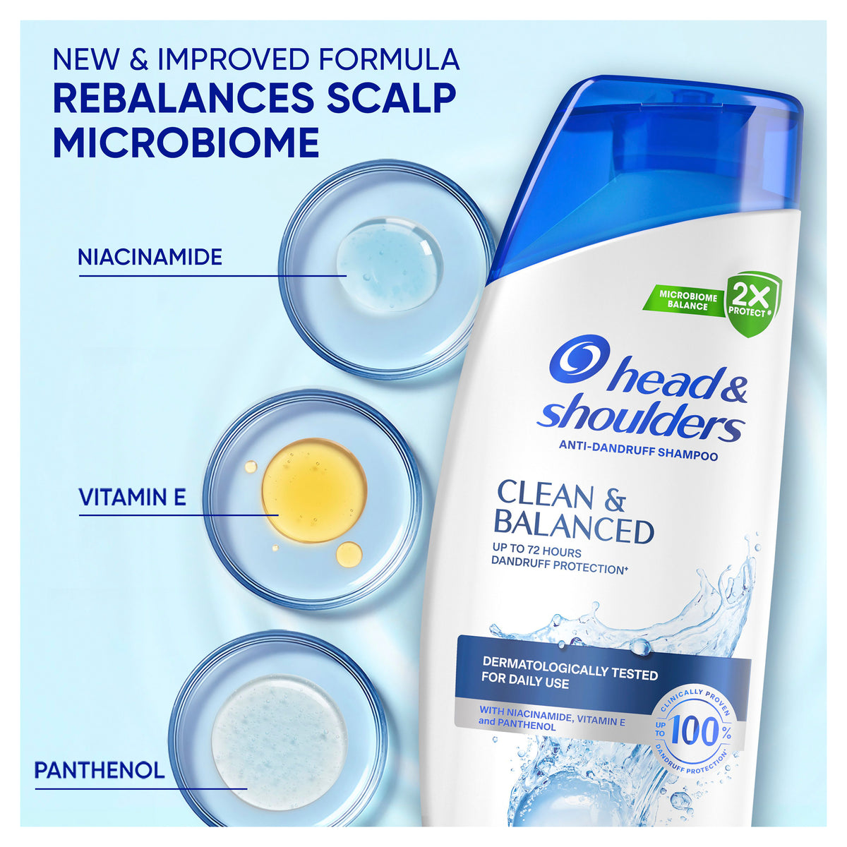 Head & Shoulders Clean & Balanced Shampoo 200ml