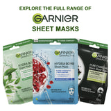 Garnier Pure Charcoal Hyaluronic Acid + Black Algae Sheet Mask 28g