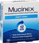 Mucinex SE 600mg 10 Tablets