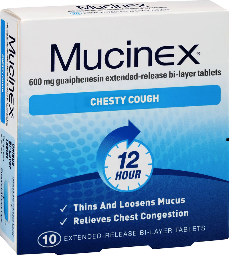 Mucinex SE 600mg 10 Tablets