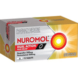 Nuromol Dual Action 72 Tablets