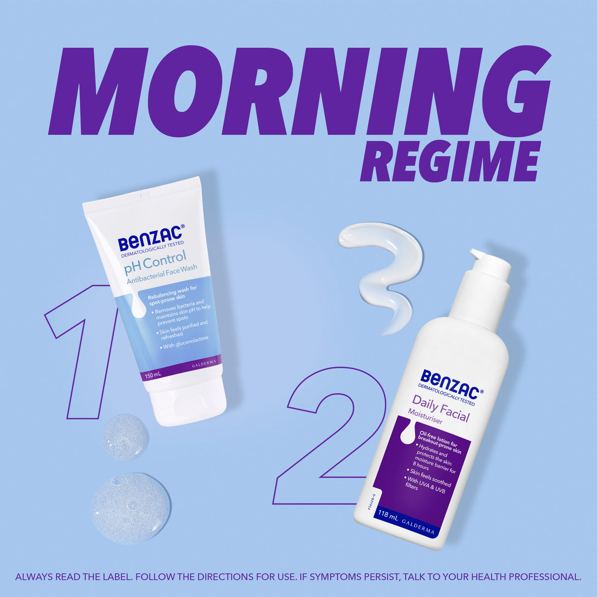 BENZAC Antibacterial Face Wash 150ml