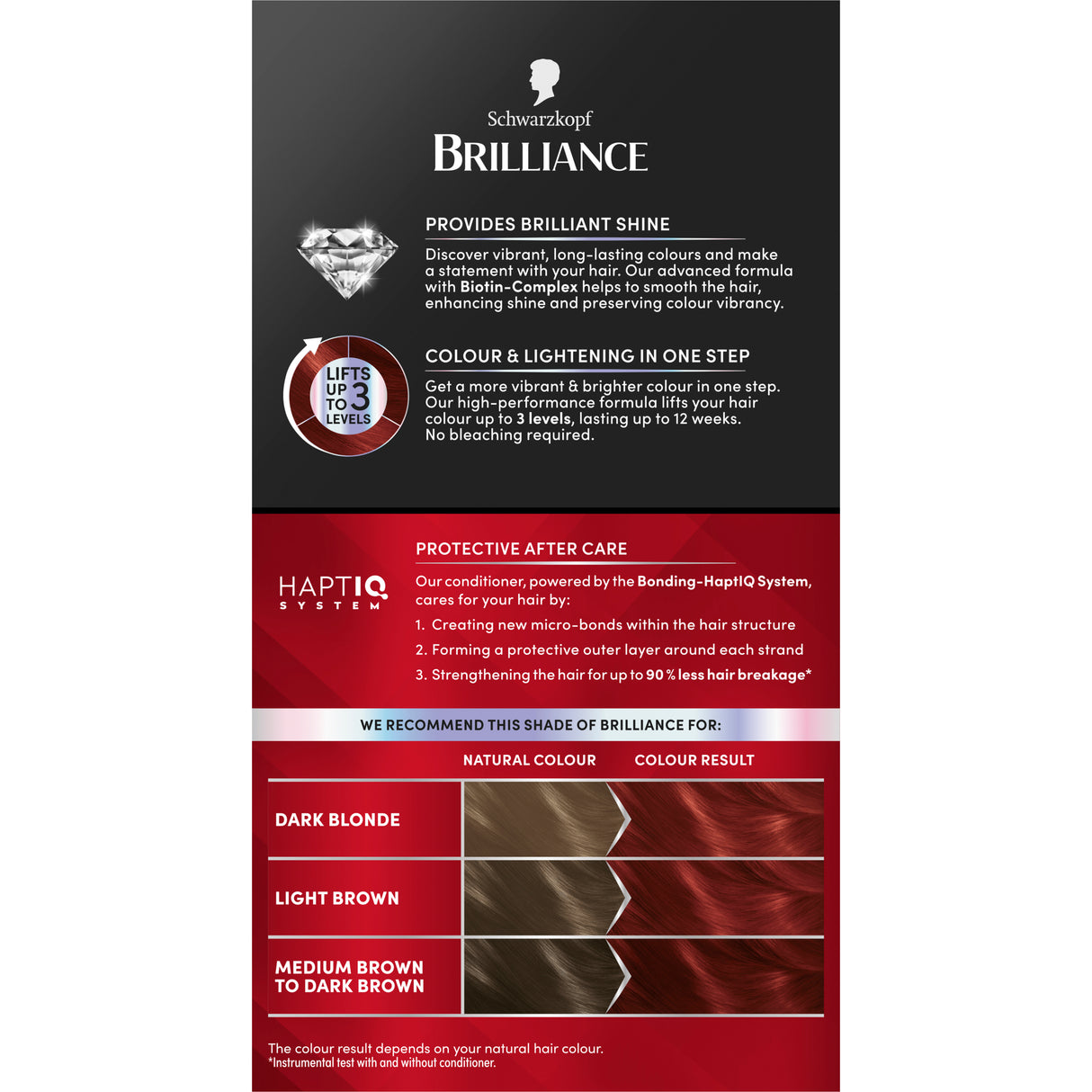 Schwarzkopf Brilliance L43 Smouldering Red