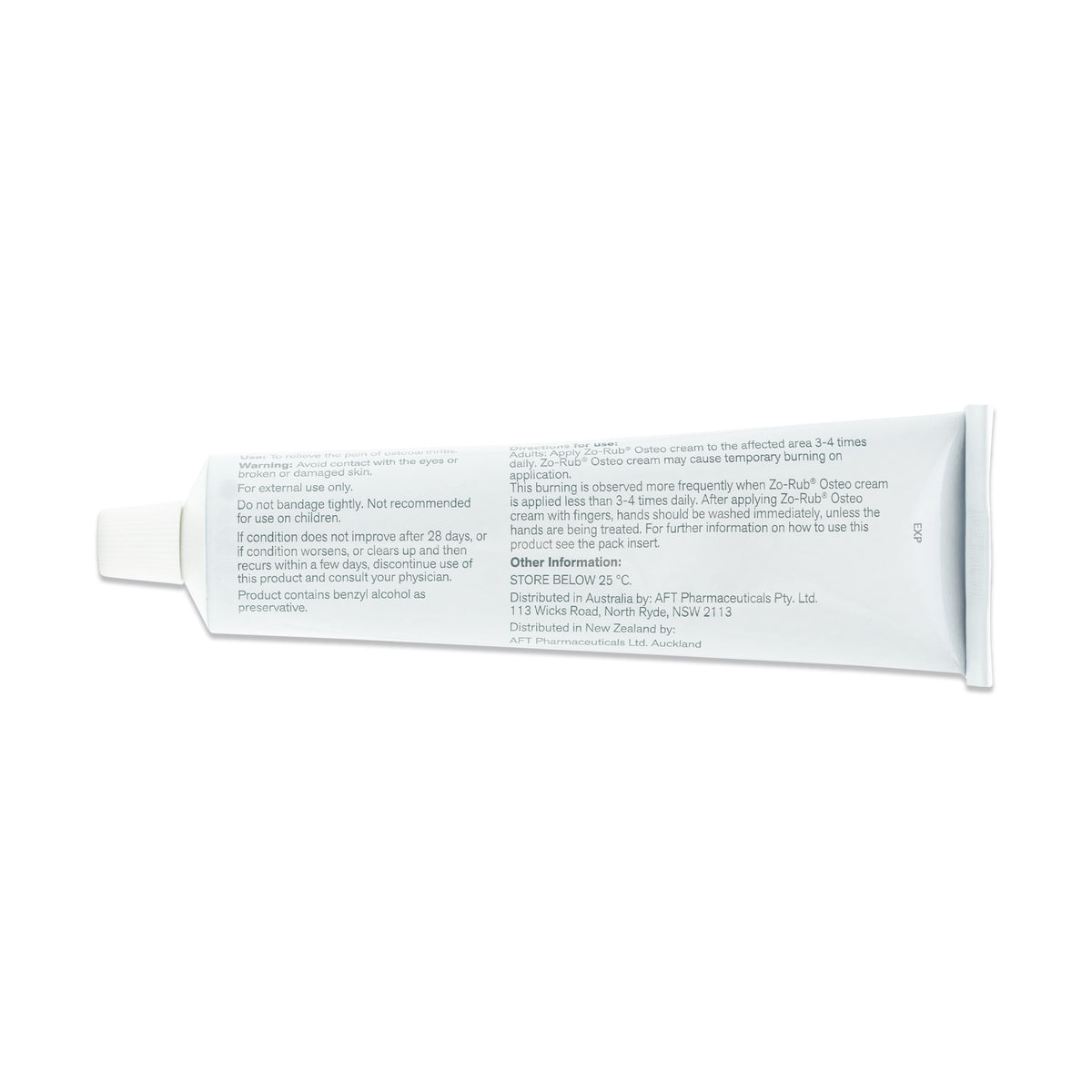 ZO-RUB Osteo Capsaicin0.025% w/w 45g