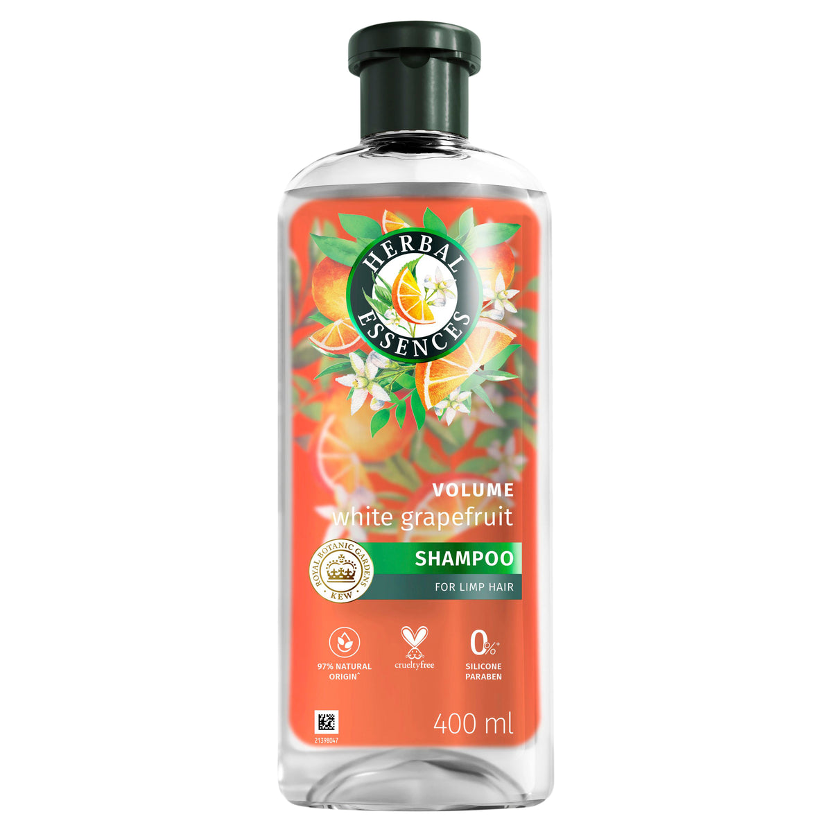 Herbal Essences Bio Renew Volume White Grapefruit Mint Shampoo 400ml