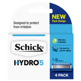 Schick Hydro 5 Blades Refill 4 pack
