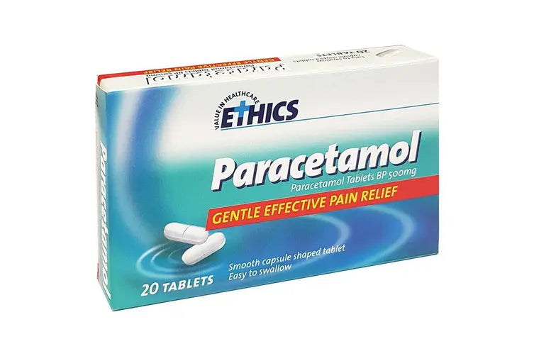 Ethics Paracetamol 500 mg 20 Tablets