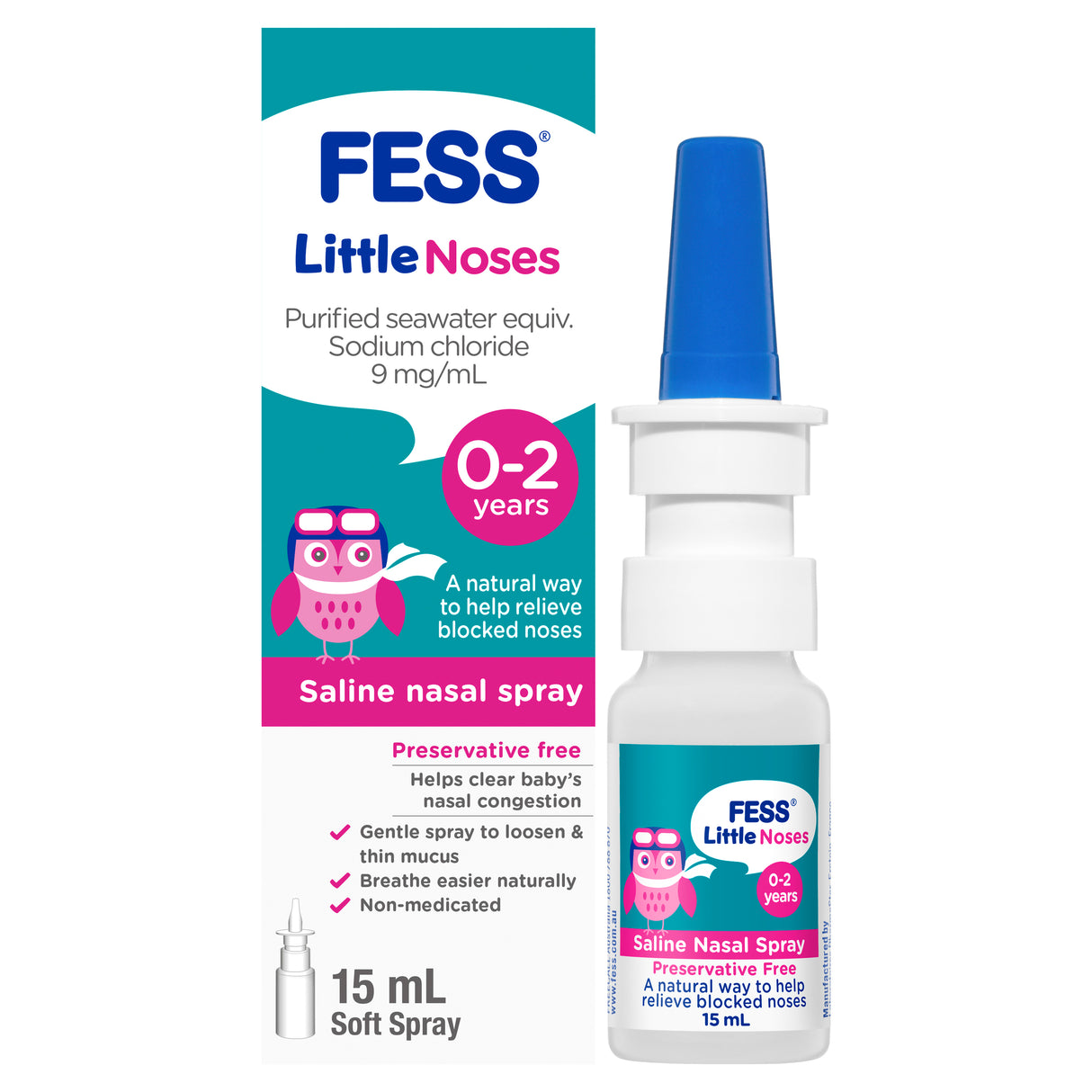 Fess Little Noses Spray 15ml single