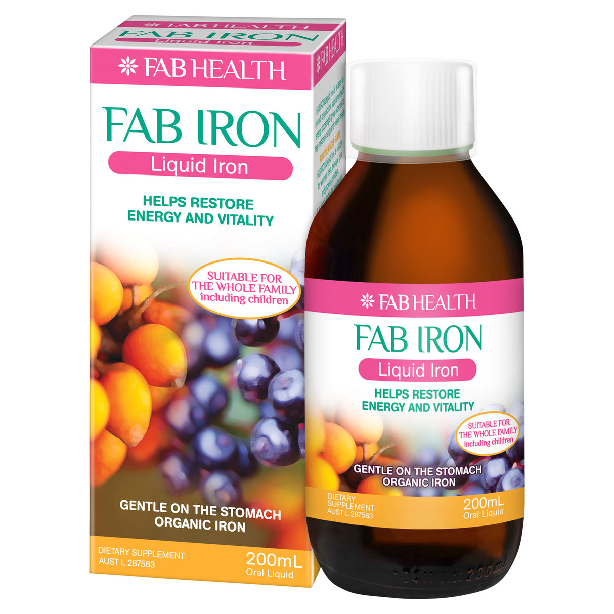Fab Iron Liquid 200ml