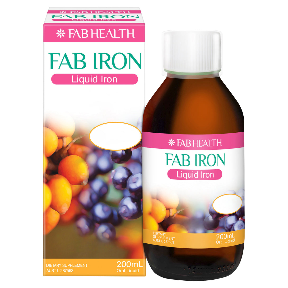 Fab Iron Liquid 200ml