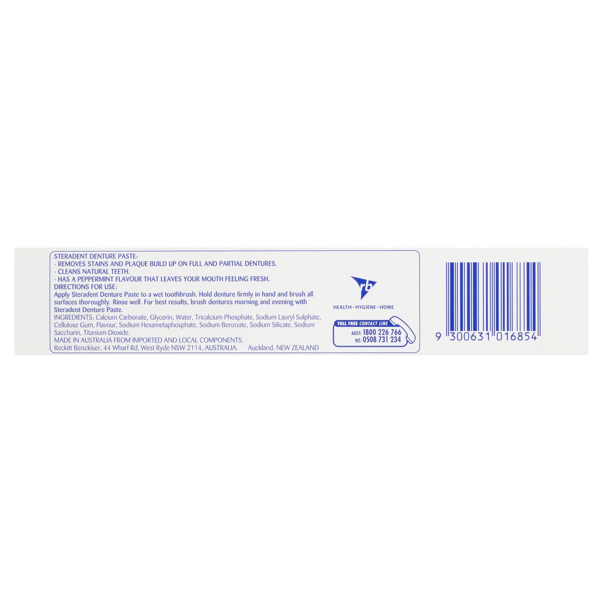 Steradent Denture Cleansing Paste 115 g