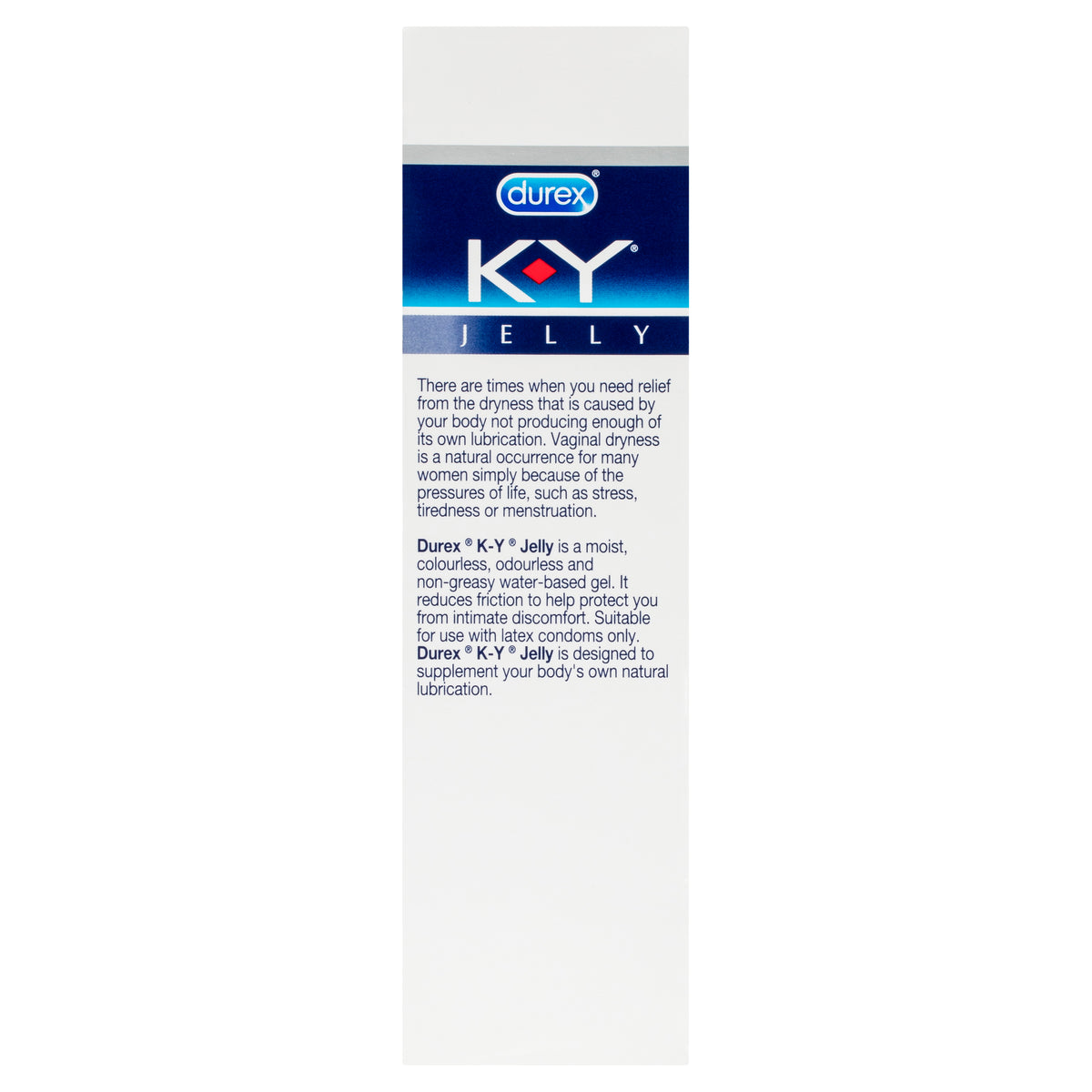 Durex K-Y Jelly Personal Lubricant Gel, Pack of 100g Durex K-Y Jelly Personal Lubricant Gel, Pack of 100g