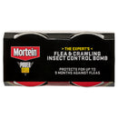 Mortein PowerGard Flea & Crawling Insect Control Bomb 2x150g