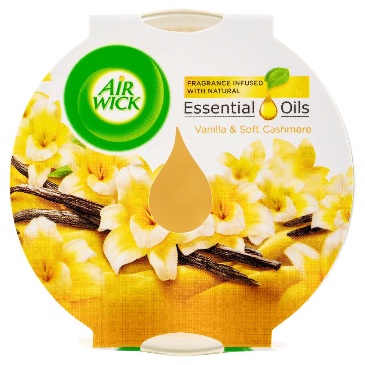 AIRWICK Essential Oil Candle Vanilla 105g