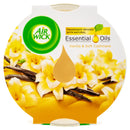AIRWICK Essential Oil Candle Vanilla 105g