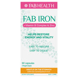 Fab Iron + Vit. B Complex & Zinc 60s