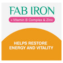 Fab Iron + Vit. B Complex & Zinc 60s