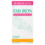 Fab Iron + Vit. B Complex & Zinc 60s