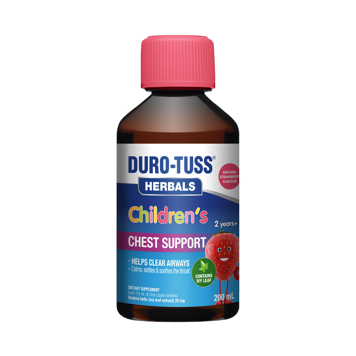 Duro-Tuss Children's 2 Years Plus Natural Strawberry 200mL