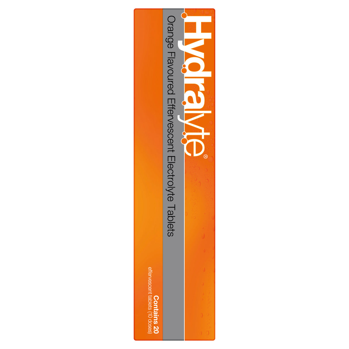 Hydralyte Effervescent Electrolyte Tablets Orange Tablets 20s