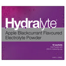 Hydralyte Electrolyte Powder Apple Blackcurrant Flavoured 10 Pack