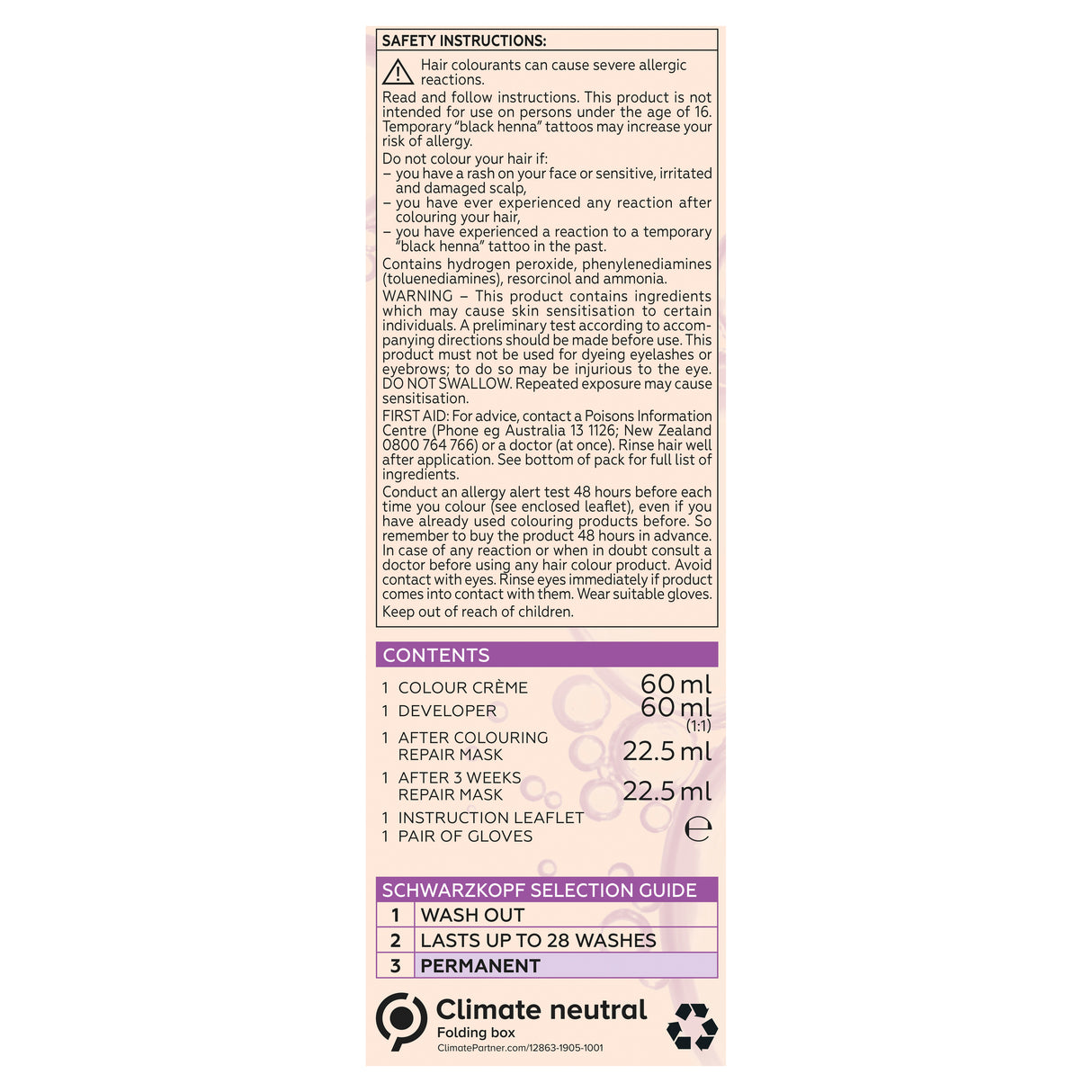Schwarzkopf Colour Specialist 1.0 Opulent Black