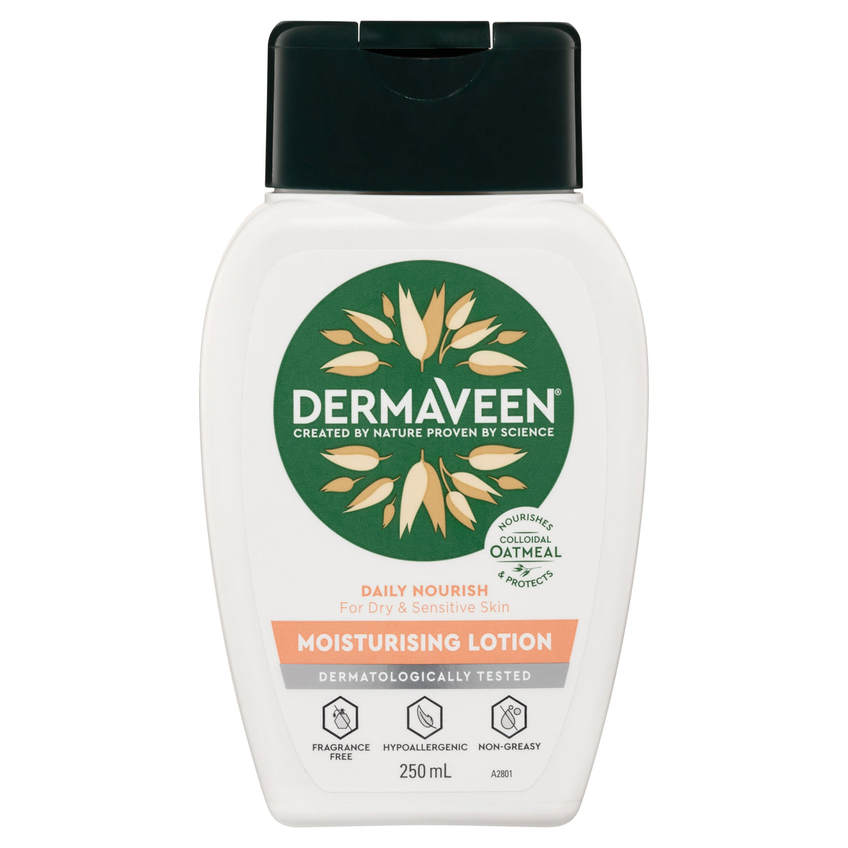 DermaVeen Daily Nourish Moisturising Lotion 250mL