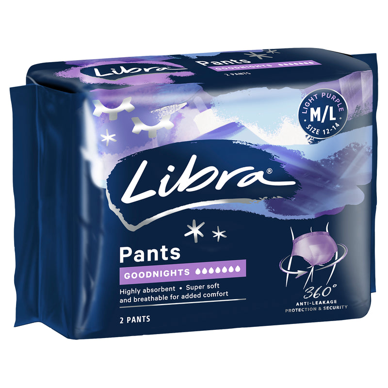 Libra Pants Goodnights Medium/Large 2 Pack