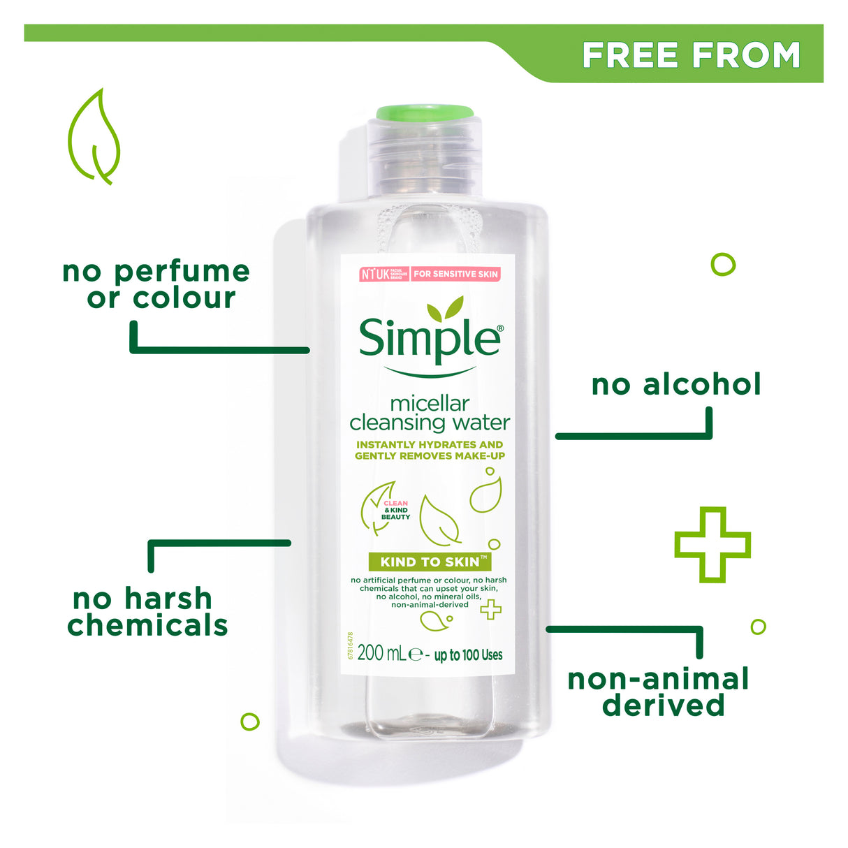 Simple Cleansing Water Micellar 200ml