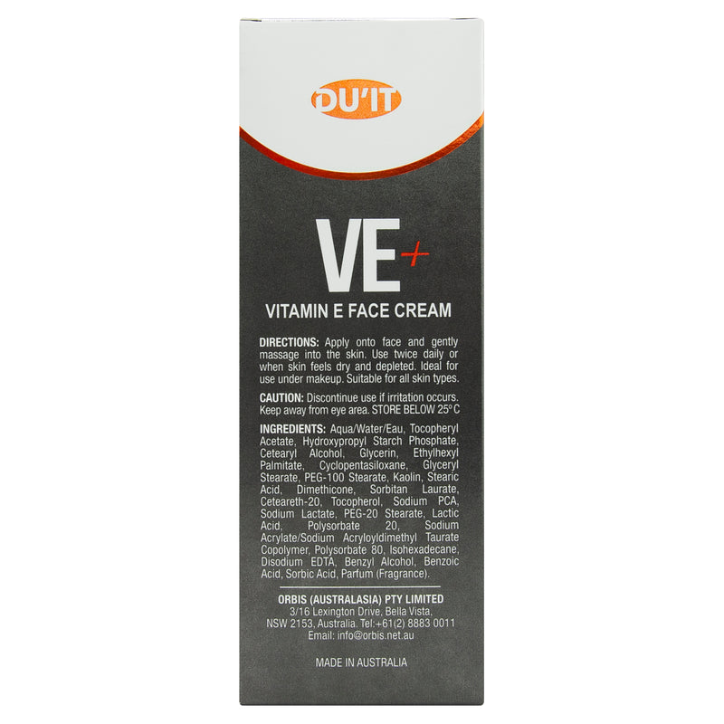 DU'IT VE+ Vitamin E Face Cream 50g