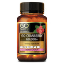GO Healthy GO Cranberry 60,000+ Bladder Support Supplement 30 Capsules