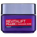 L'Oréal Paris Revitalift Filler Hyaluronic Acid Replumping Night Moisturiser 50ml