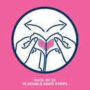 Veet Easy-Gel Legs Wax Strips Shea Butter and Acai Berries Scent