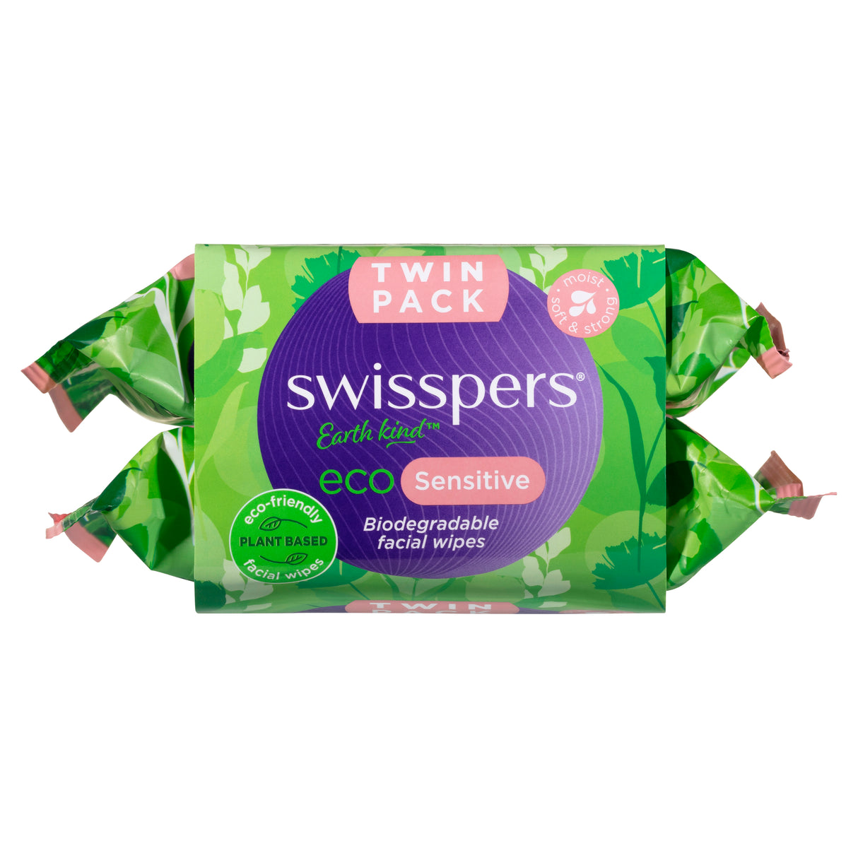 SWISSPERS Eco Sens Fac Wipes 25px2pk