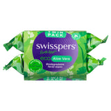 SWISSPERS Eco Aloe Fac Wipes 25x2pk