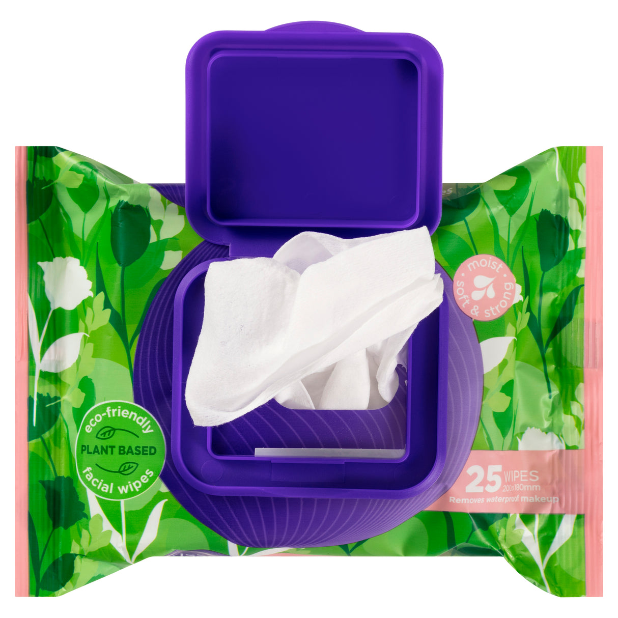 SWISSPERS Eco Sens Fac Wipes 25px2pk