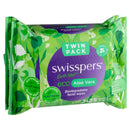 SWISSPERS Eco Aloe Fac Wipes 25x2pk