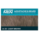 Just For Men Moustache & Beard Brush-In Colour Gel Light Brown