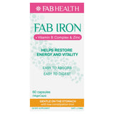 Fab Iron + Vit. B Complex & Zinc 60s